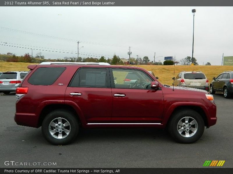 Salsa Red Pearl / Sand Beige Leather 2012 Toyota 4Runner SR5