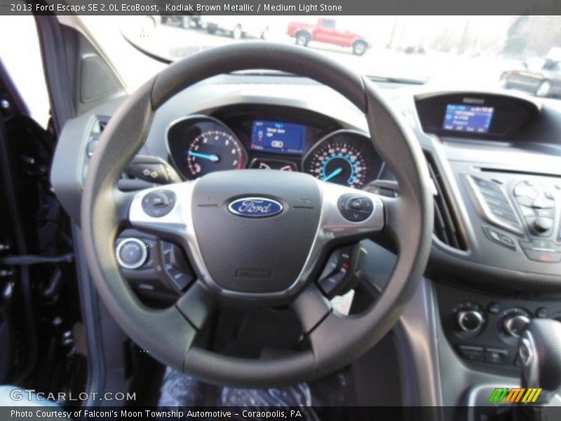 Kodiak Brown Metallic / Medium Light Stone 2013 Ford Escape SE 2.0L EcoBoost