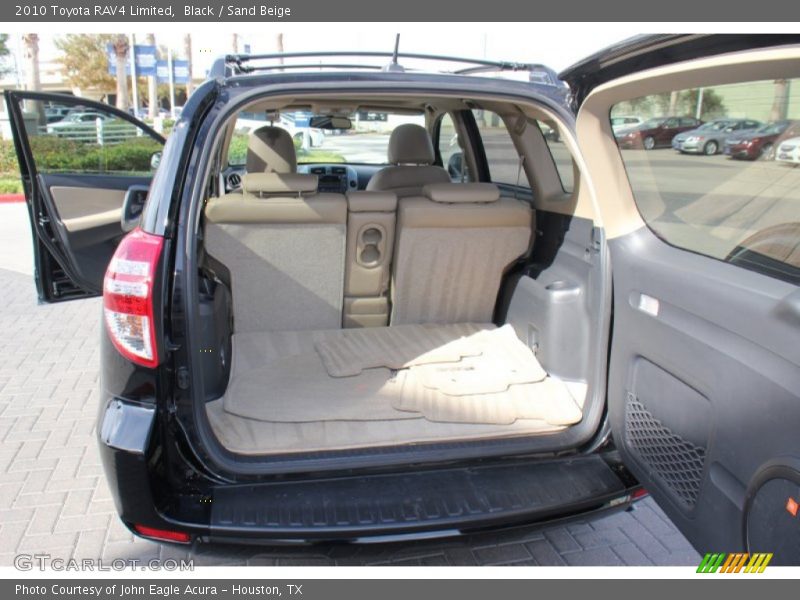 Black / Sand Beige 2010 Toyota RAV4 Limited