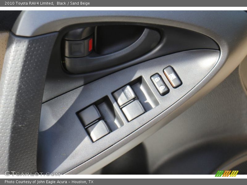 Black / Sand Beige 2010 Toyota RAV4 Limited