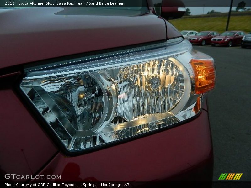 Salsa Red Pearl / Sand Beige Leather 2012 Toyota 4Runner SR5