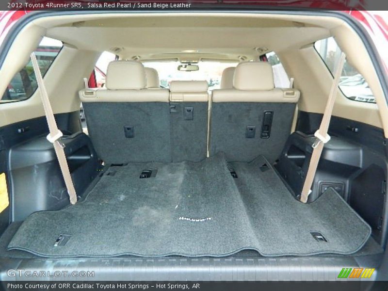 Salsa Red Pearl / Sand Beige Leather 2012 Toyota 4Runner SR5