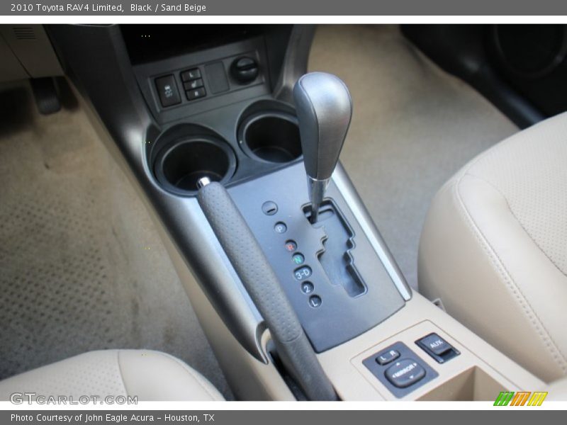 Black / Sand Beige 2010 Toyota RAV4 Limited