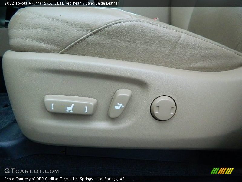 Salsa Red Pearl / Sand Beige Leather 2012 Toyota 4Runner SR5