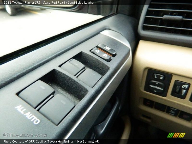 Salsa Red Pearl / Sand Beige Leather 2012 Toyota 4Runner SR5