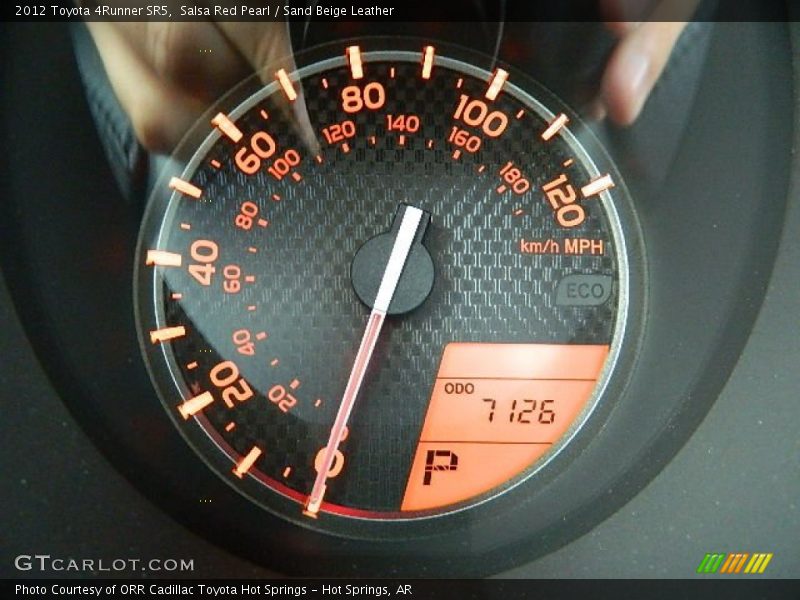 Salsa Red Pearl / Sand Beige Leather 2012 Toyota 4Runner SR5