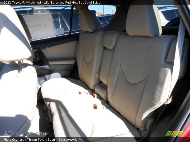 Barcelona Red Metallic / Sand Beige 2012 Toyota RAV4 Limited 4WD
