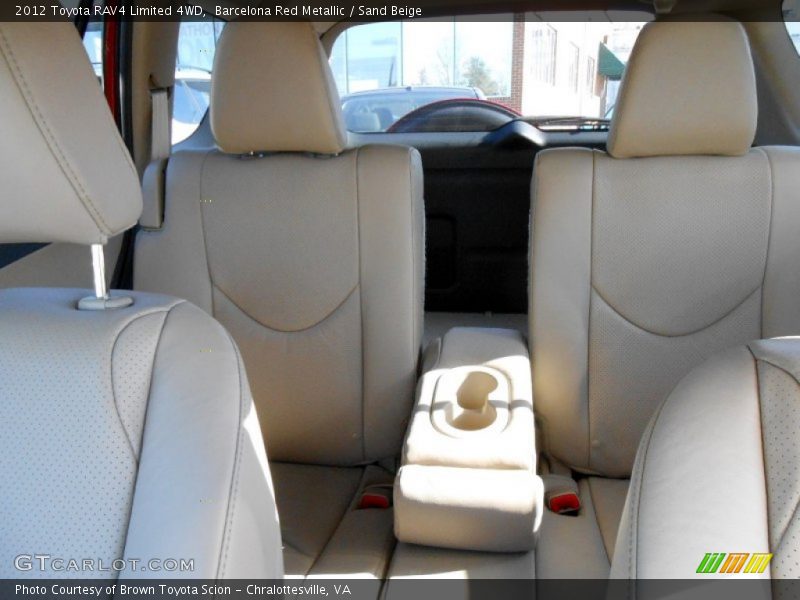 Barcelona Red Metallic / Sand Beige 2012 Toyota RAV4 Limited 4WD