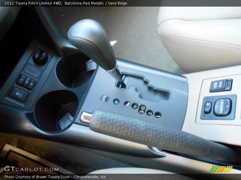 Barcelona Red Metallic / Sand Beige 2012 Toyota RAV4 Limited 4WD