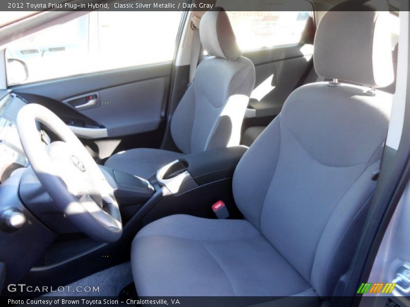 Classic Silver Metallic / Dark Gray 2012 Toyota Prius Plug-in Hybrid