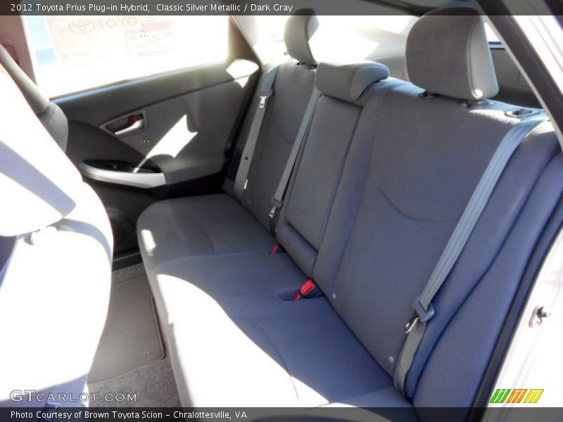 Classic Silver Metallic / Dark Gray 2012 Toyota Prius Plug-in Hybrid