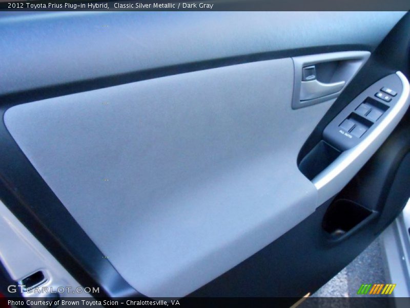 Classic Silver Metallic / Dark Gray 2012 Toyota Prius Plug-in Hybrid