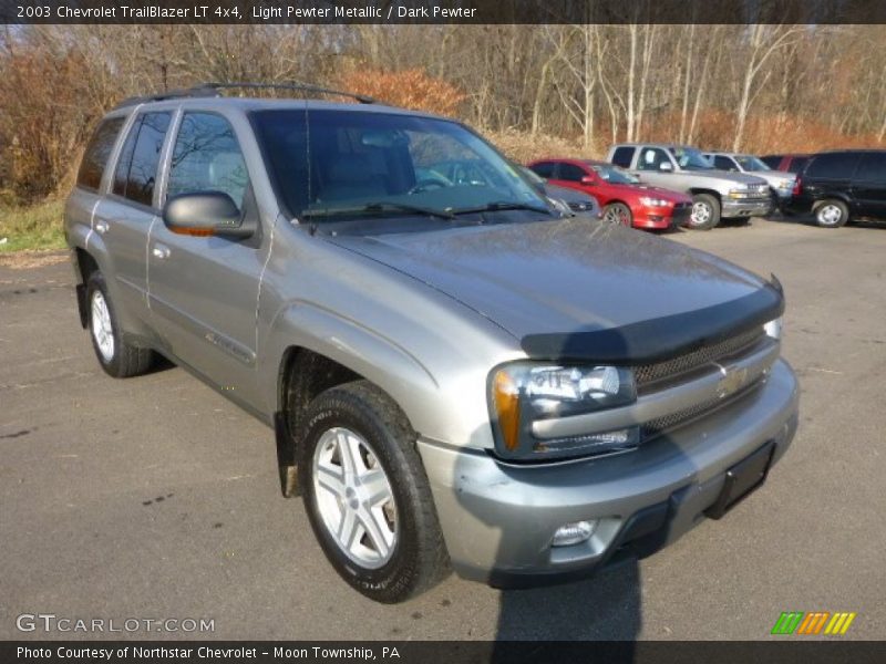 Light Pewter Metallic / Dark Pewter 2003 Chevrolet TrailBlazer LT 4x4