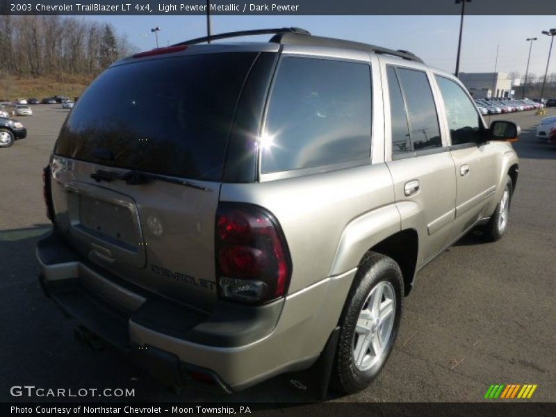 Light Pewter Metallic / Dark Pewter 2003 Chevrolet TrailBlazer LT 4x4
