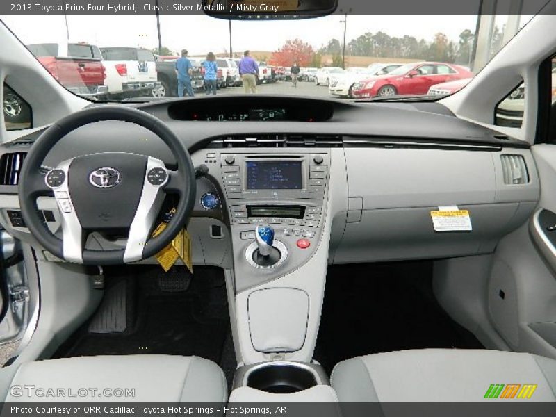 Classic Silver Metallic / Misty Gray 2013 Toyota Prius Four Hybrid
