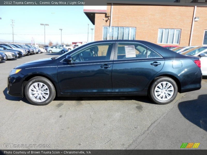 Cosmic Gray Mica / Light Gray 2012 Toyota Camry L