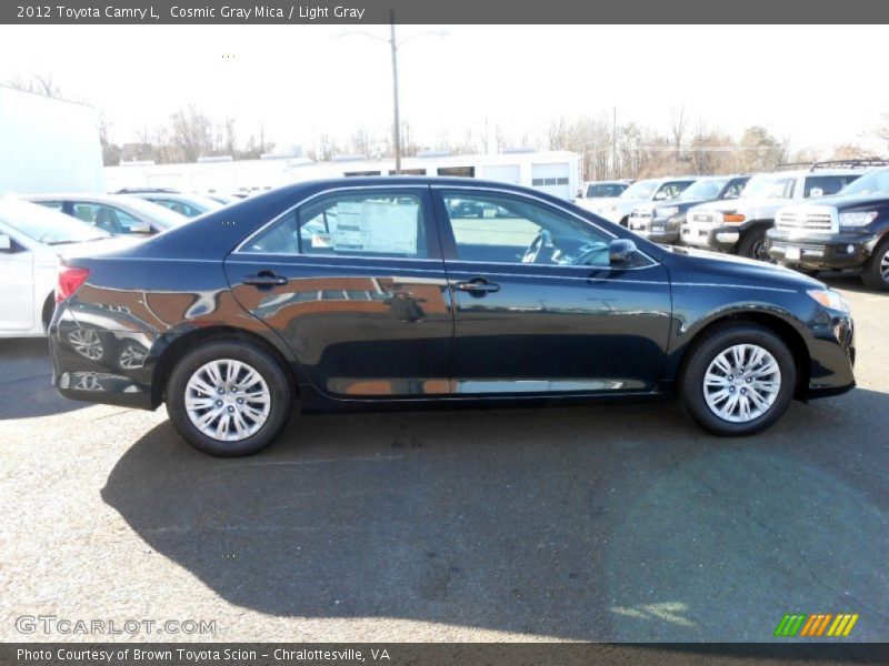 Cosmic Gray Mica / Light Gray 2012 Toyota Camry L