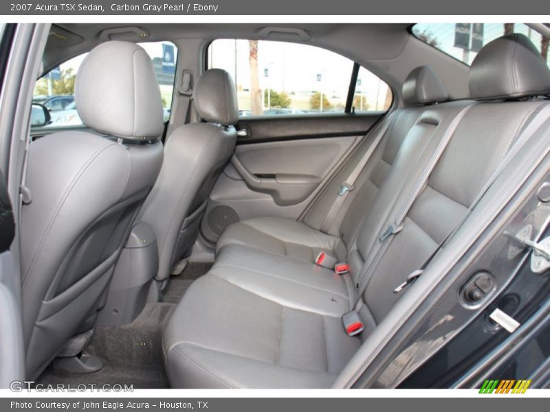 Carbon Gray Pearl / Ebony 2007 Acura TSX Sedan