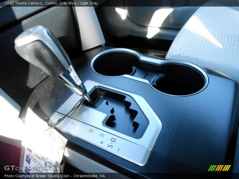 Cosmic Gray Mica / Light Gray 2012 Toyota Camry L