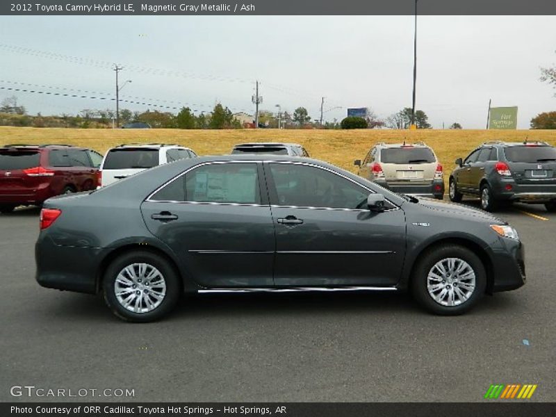 Magnetic Gray Metallic / Ash 2012 Toyota Camry Hybrid LE