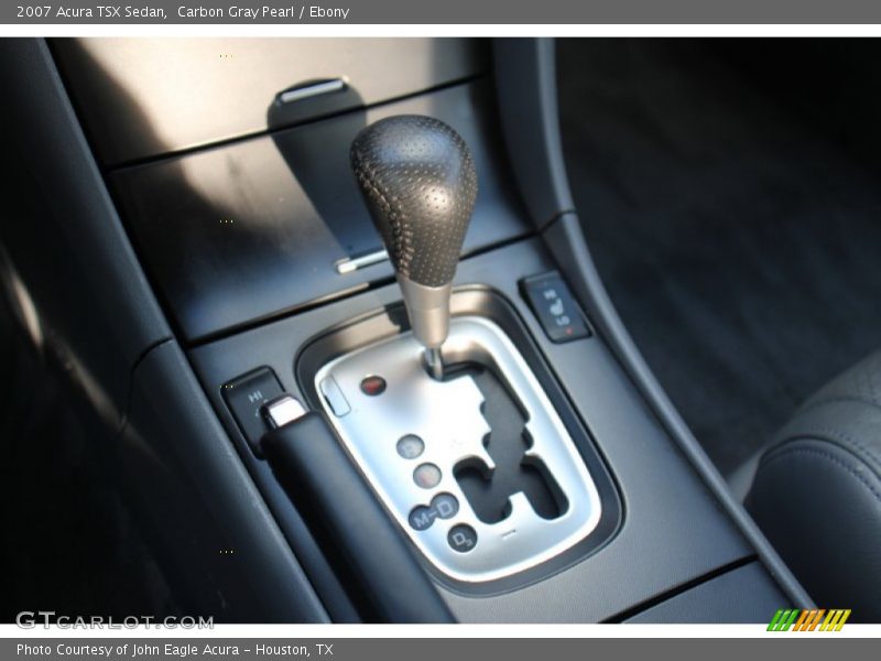 Carbon Gray Pearl / Ebony 2007 Acura TSX Sedan