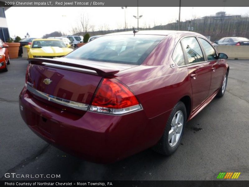 Red Jewel Tintcoat / Ebony 2009 Chevrolet Impala LT