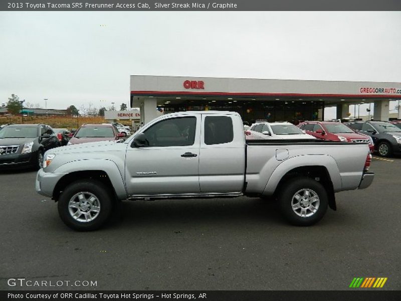 Silver Streak Mica / Graphite 2013 Toyota Tacoma SR5 Prerunner Access Cab