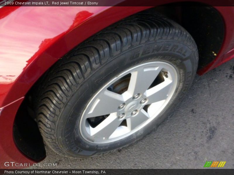 Red Jewel Tintcoat / Ebony 2009 Chevrolet Impala LT