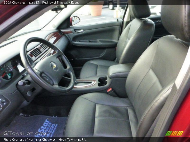Red Jewel Tintcoat / Ebony 2009 Chevrolet Impala LT