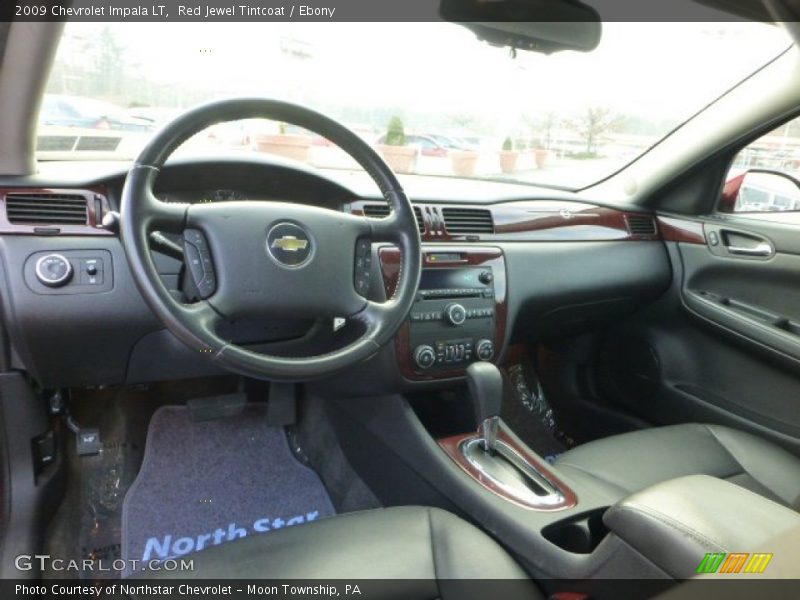 Red Jewel Tintcoat / Ebony 2009 Chevrolet Impala LT