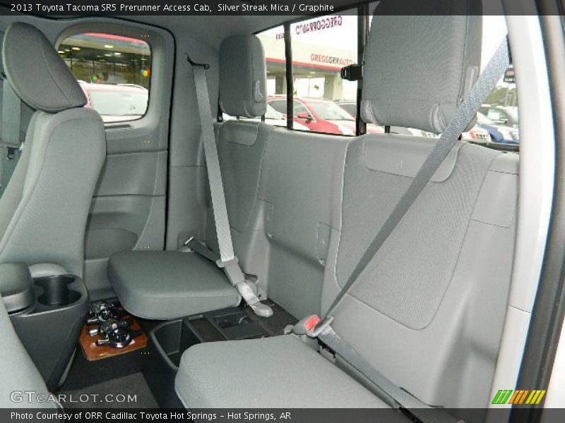 Rear Seat of 2013 Tacoma SR5 Prerunner Access Cab
