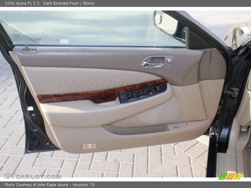 Dark Emerald Pearl / Ebony 2000 Acura TL 3.2