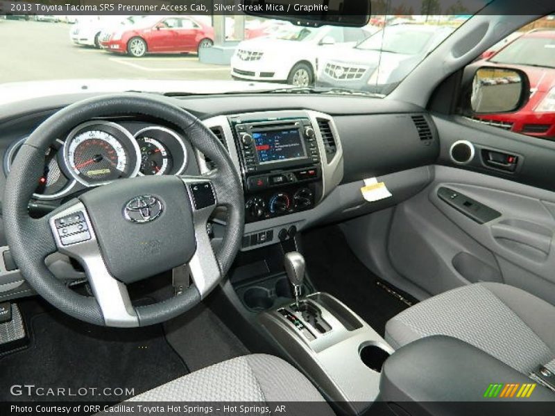 Graphite Interior - 2013 Tacoma SR5 Prerunner Access Cab 
