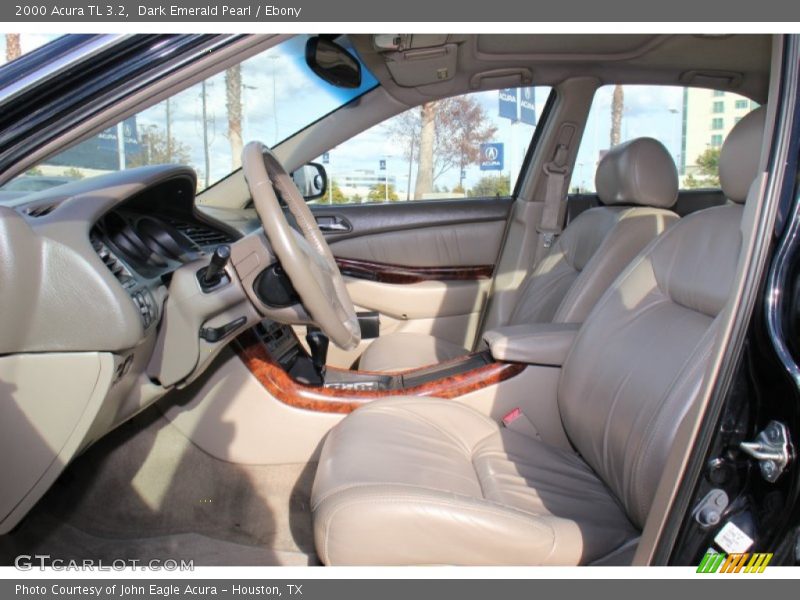 Dark Emerald Pearl / Ebony 2000 Acura TL 3.2