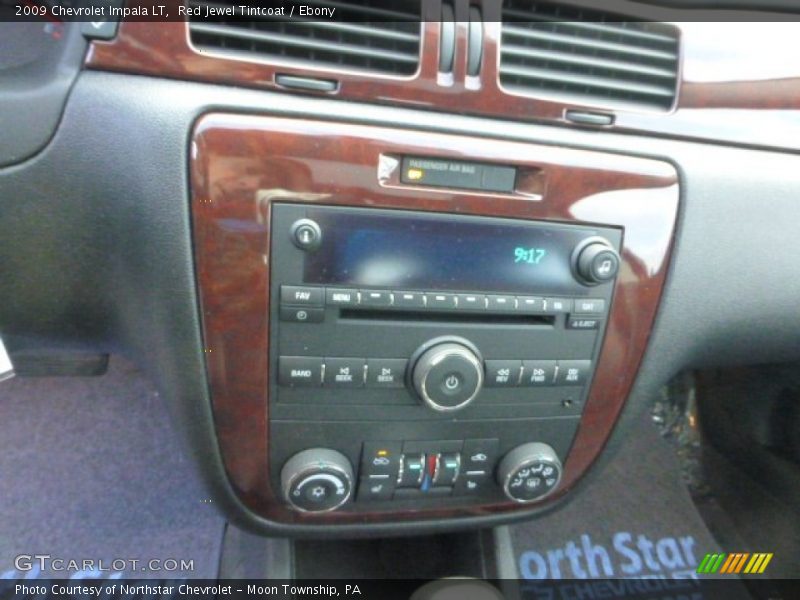 Red Jewel Tintcoat / Ebony 2009 Chevrolet Impala LT