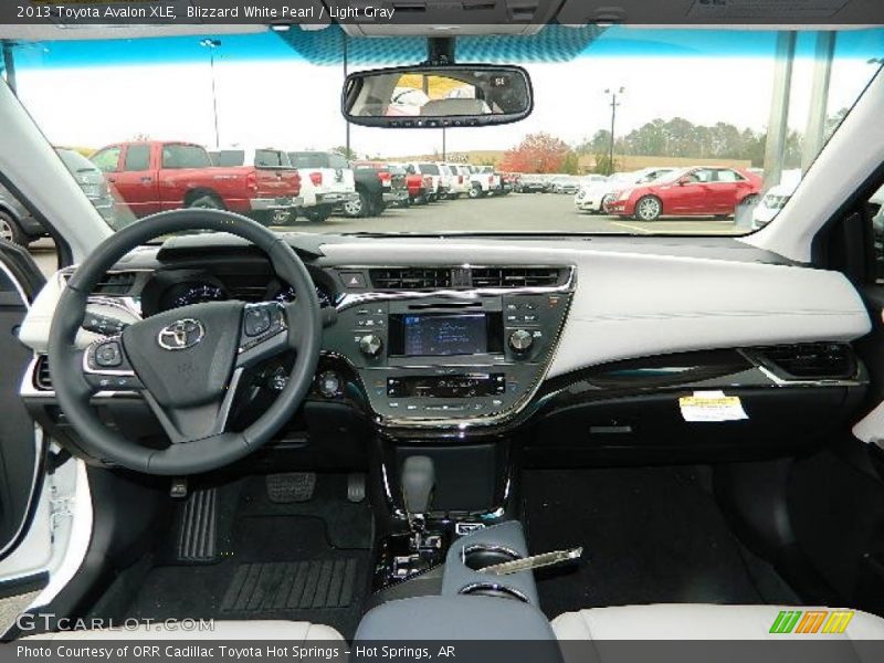 Dashboard of 2013 Avalon XLE