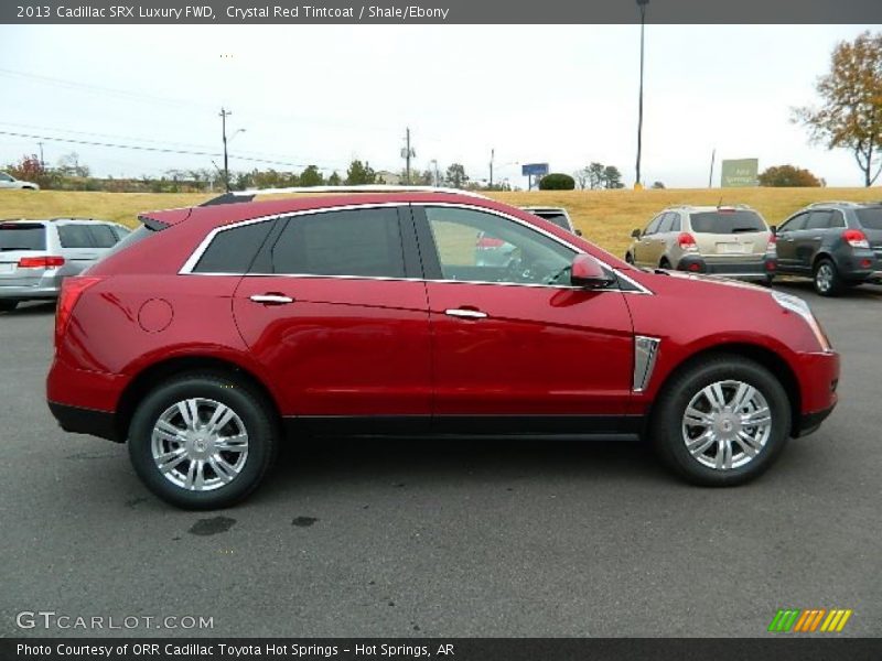 Crystal Red Tintcoat / Shale/Ebony 2013 Cadillac SRX Luxury FWD