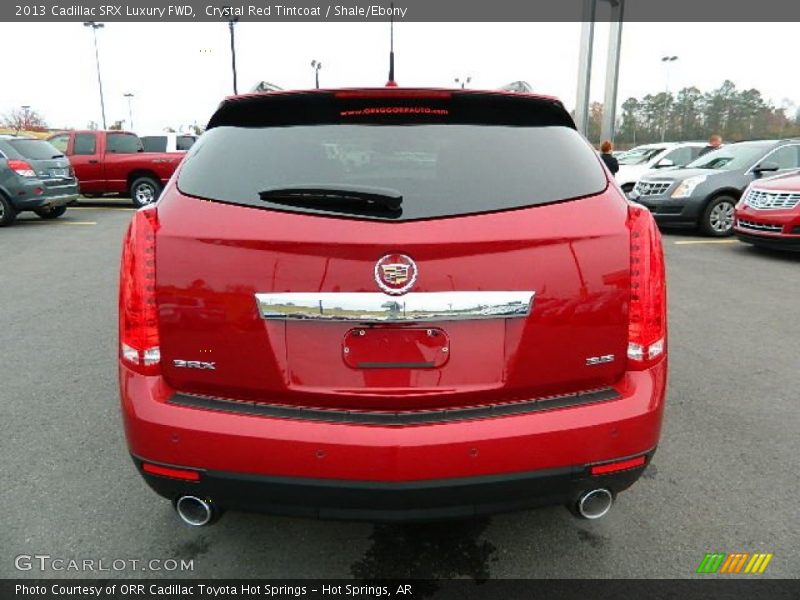 Crystal Red Tintcoat / Shale/Ebony 2013 Cadillac SRX Luxury FWD