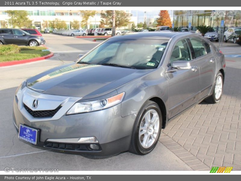 Grigio Gray Metallic / Taupe Gray 2011 Acura TL 3.5 Technology