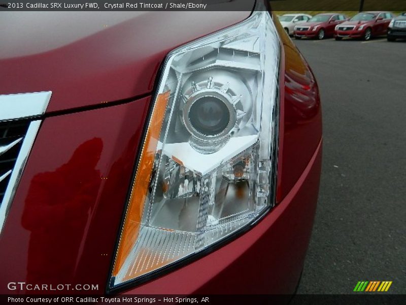 Crystal Red Tintcoat / Shale/Ebony 2013 Cadillac SRX Luxury FWD