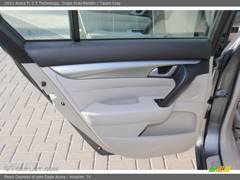 Grigio Gray Metallic / Taupe Gray 2011 Acura TL 3.5 Technology