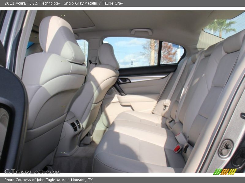 Grigio Gray Metallic / Taupe Gray 2011 Acura TL 3.5 Technology