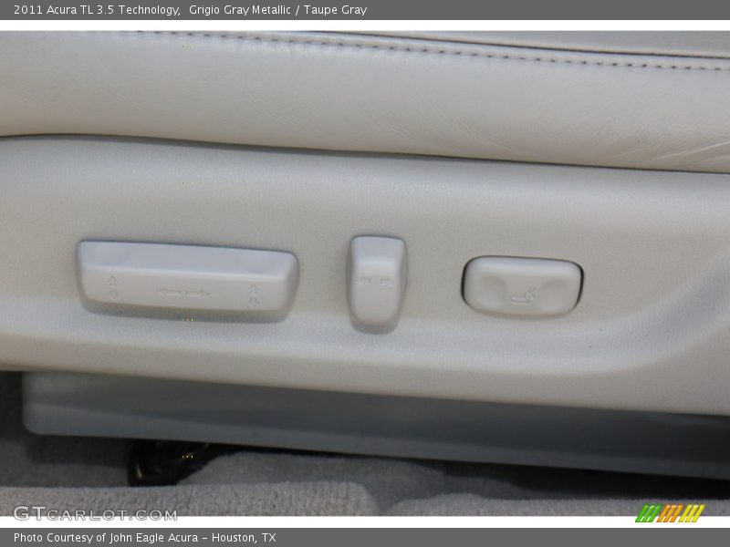 Grigio Gray Metallic / Taupe Gray 2011 Acura TL 3.5 Technology