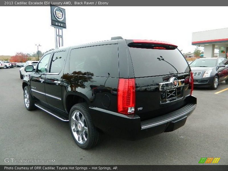 Black Raven / Ebony 2013 Cadillac Escalade ESV Luxury AWD