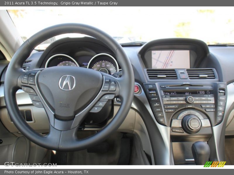 Grigio Gray Metallic / Taupe Gray 2011 Acura TL 3.5 Technology