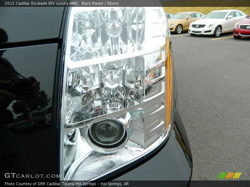 Black Raven / Ebony 2013 Cadillac Escalade ESV Luxury AWD