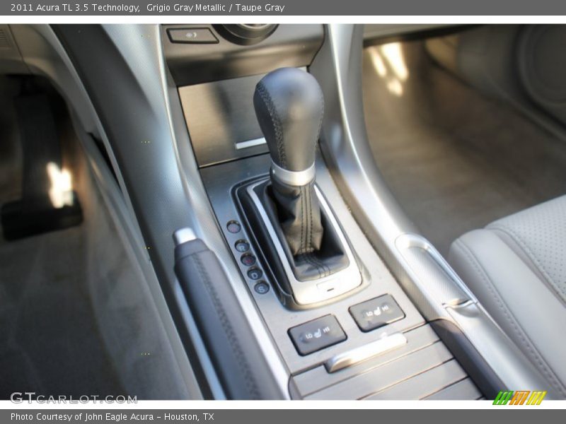 Grigio Gray Metallic / Taupe Gray 2011 Acura TL 3.5 Technology