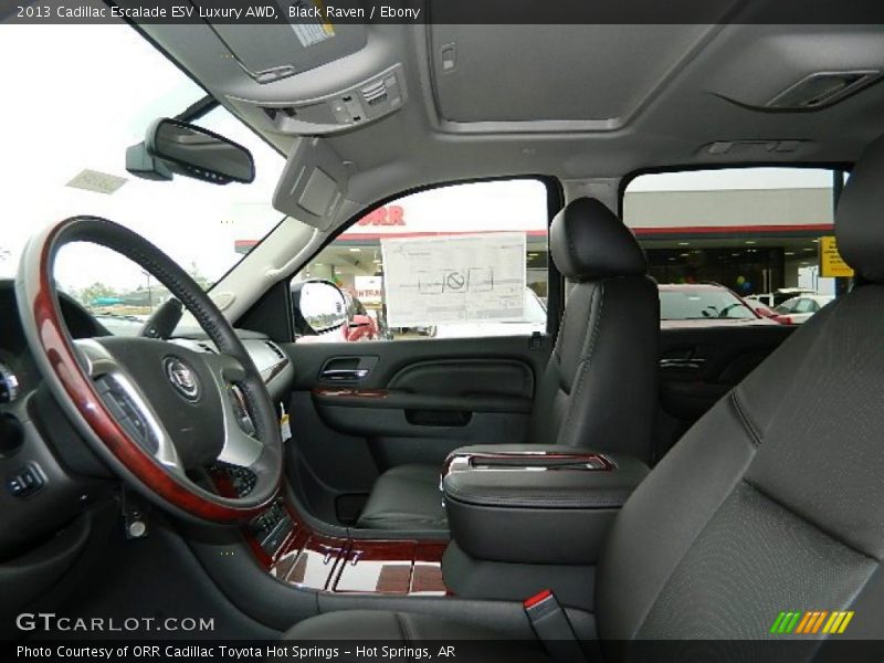 Black Raven / Ebony 2013 Cadillac Escalade ESV Luxury AWD