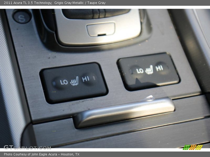 Grigio Gray Metallic / Taupe Gray 2011 Acura TL 3.5 Technology