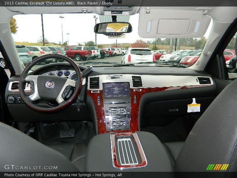 Black Raven / Ebony 2013 Cadillac Escalade ESV Luxury AWD